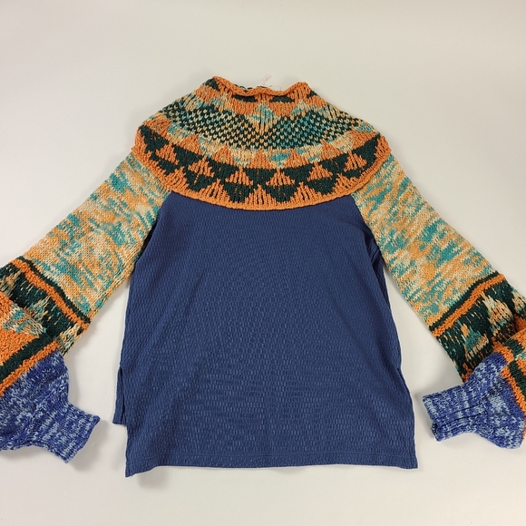 FREE PEOPLE Blue Swit The Small Stuff Sweater - Picture 5 of 5